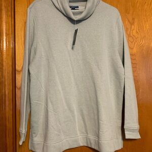 Light green sports fleece top xl - Karen Scott
